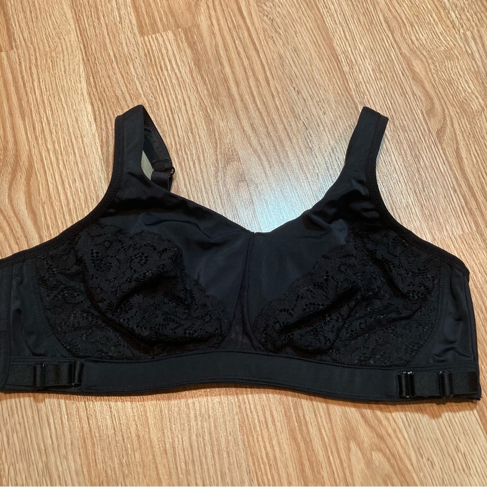 Comfort Choice black lace‎ bra 42C